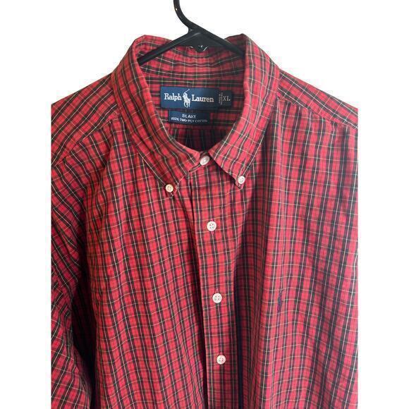 Polo Ralph Lauren Vintagets Plaid Blake Button up longsleeve sz‎ xl - Picture 2 of 5